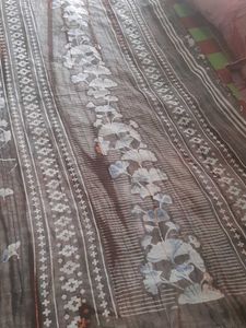 badalpuri Floral  design Saree