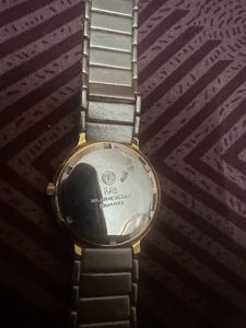 LG Water Resistant Silver Chain Watch Unused
