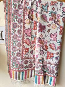 Shawl kani work all over