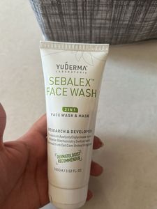 YuDerma Sebalex 2-in-1 Face Wash & Mask