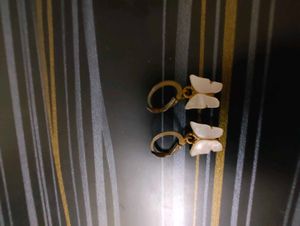 Butterfly Drop Earrings