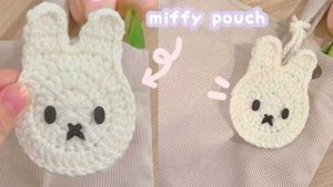 Miffy Bunny🐰 Earpods Pouch