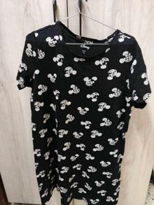 Disney Mickey Mouse Black dress