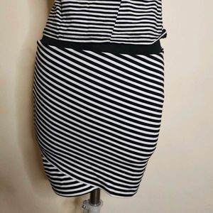 Zara Skirt And Hnm Tank Top