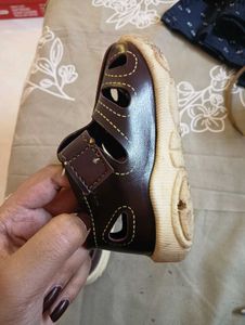 Cute Brown Baby Sandals