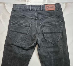 charcoal black jean