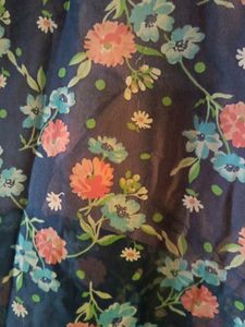 Floral Print Georgette Kurti