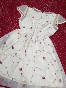 🎀Embroidered Mesh Fairy Dress🎀