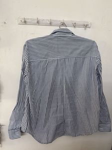 Classic Striped Button-Up Shirt