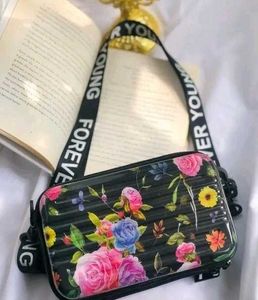 Floral Print Crossbody Bag