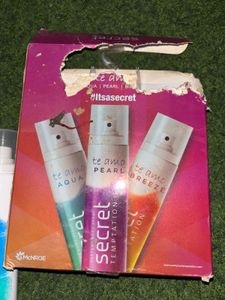 Secret Temptation Te Amo Body Perfumes (Set of 3)
