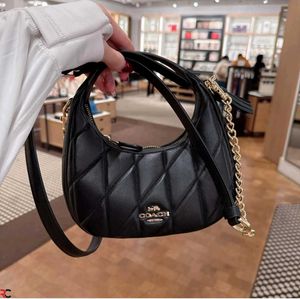 COACH* *CARMEN MINI CROSSBODY BAG IN QUILTED LEATH