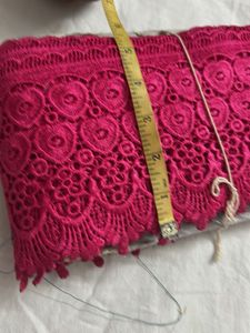 Pink Lace Border