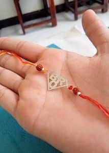 Rakhi Silver + Thread ✨