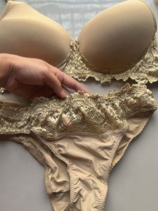 Lace Trimmed Bra &amp; Panty Set 💖