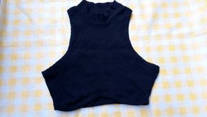 Glassons Ribbed High Neck Top