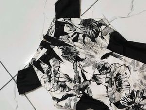 Chic Off-Shoulder Floral Dress