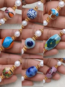 Authentic Chinese Ceramic(Porcelain)Beads Necklace