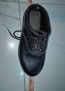 Classic Black Casual School Shoes