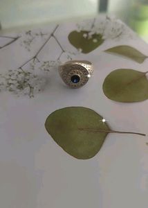 Pure Silver Ring For Men's
