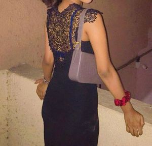 Black Net Dress