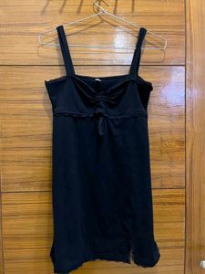 Black Spaghetti Strap Mini Dress Or Top