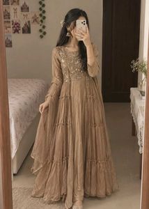Elegant Embellished Tiered Gown