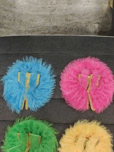 Colorful Furry dresses laddu gopal ji combo of 4