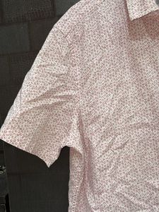 M&amp;S Men's Short Sleeve Printed Shirt