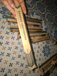 Eco-Friendly Bamboo Toothbrush Set