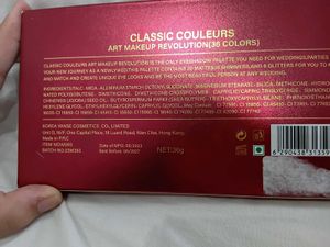 Maliao Classic Couleurs Eyeshadow Palette