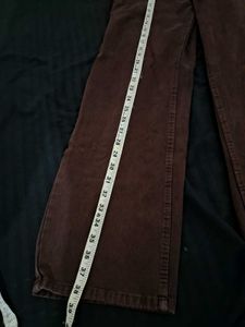 Y2k baggy Brown Wide Leg Pants