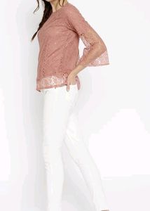 💥SALE🤩SASSAFRAS Lace Top