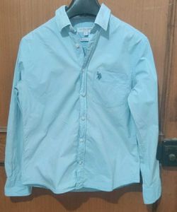 Stylish Light Blue Polo Shirt