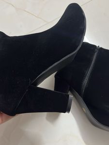 Black Heeled Ankle Boots size 36 and 38