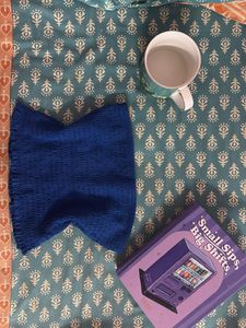 Blue Smocked Tube Top💙