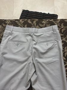 Men's Light Grey formal Pants