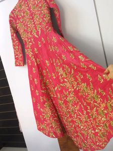 Embroidered Indian Jacket Dress
