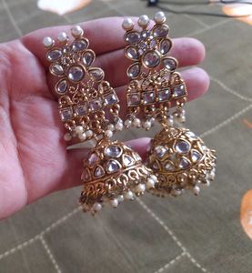 BRIDAL KUNDAN EARRING ✨️