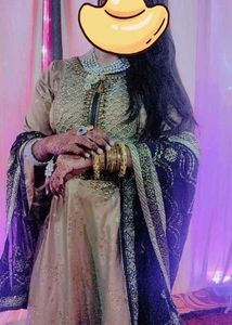 Exquisite Embroidered full length gown for women
