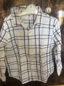 Zara Boys Plaid Shirt