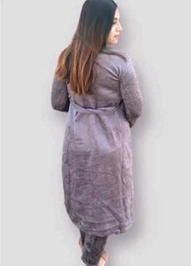 Woollen Kurta Plazo Set