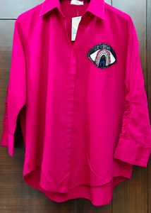 Vibrant Pink Ethnic Co-ord Set
