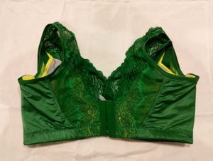 Elegant Green Lace Bra