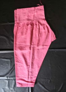 Pink Embroidered Kurta with Pants