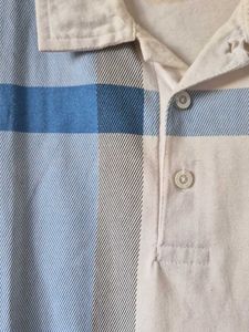 Men's Checked Polo T-Shirt