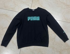 Puma Black Long Sleeve sweatshirt