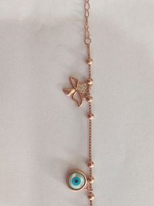 925 Silver Anklets WTH Hallmark Rose Gold