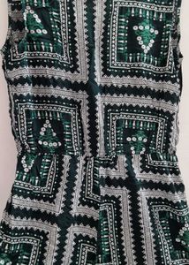 Patterned Women's Romper