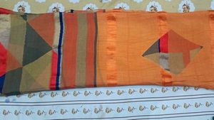 Elegant saree with Geometric Print